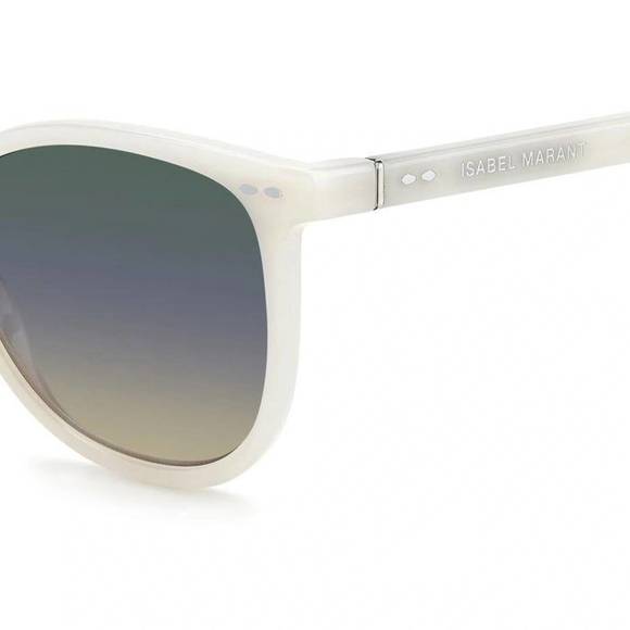 NEW ISABEL MARANT women's rectangular sunglasses in ivory - Picture 4 of 4